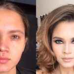 معجزه آرایش؛ تحولات شگفت انگیز چهره این زنان را ببینید معجزه آرایش؛ تحولات شگفت انگیز چهره این زنان را ببینید