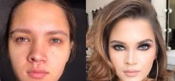 معجزه آرایش؛ تحولات شگفت انگیز چهره این زنان را ببینید معجزه آرایش؛ تحولات شگفت انگیز چهره این زنان را ببینید