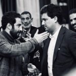 نوید محمدزاده و حامد بهداد در مراسم انجمن منتقدان و نویسندگان نوید محمدزاده و حامد بهداد در مراسم انجمن منتقدان و نویسندگان