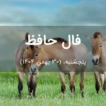 فال حافظ امروز پنجشنبه،  (30 بهمن 1404) برای متولدین هر ماه